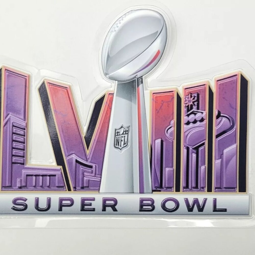 Super Bowl LVIII Plastic SEW On Patch